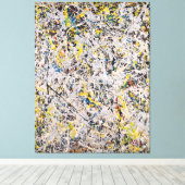 J. P. - Nr. 9 - 1949 - Action painting - Leinwanddruck (Insitu (Holzboden))