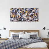 J. P. - NUMBER 3 - 1950 - Action painting - Leinwanddruck (Insitu (Schlafzimmer))