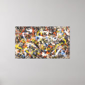 J. P. - Nummer 10 (Konvergenz) - 1952 - Leinwanddruck (Vorderseite)