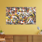 J. P. - Nummer 10 (Konvergenz) - 1952 - Leinwanddruck (Insitu (Wohnzimmer))