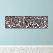 J. P. - Nummer 13A Arabesque - 1948 - Abstrakt Art Leinwanddruck (Insitu (Holzboden))