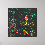 J. P. - Nummer 17 FIREWORKS - 1950 - Leinwanddruck (Vorderseite)