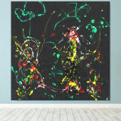 J. P. - Nummer 17 FIREWORKS - 1950 - Leinwanddruck (Insitu (Holzboden))