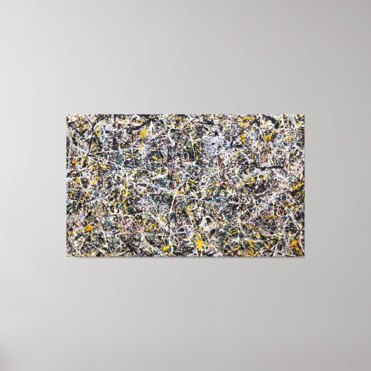 J. P. - Nummer 1 - 1949 - Abstrakter Expressionism Leinwanddruck (Vorderseite)