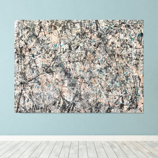 J. P. - Nummer 1 - LAVANDER MIST - 1950 - Leinwanddruck (Insitu (Holzboden))