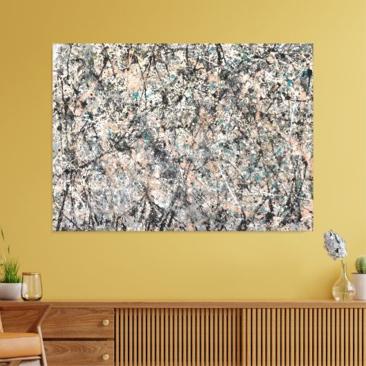 J. P. - Nummer 1 - LAVANDER MIST - 1950 - Leinwanddruck (Insitu (Wohnzimmer))