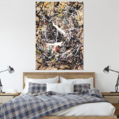 J. P. - Nummer 30 - VÖGEL VON PARADISE - 1949 - Leinwanddruck (Insitu (Schlafzimmer))