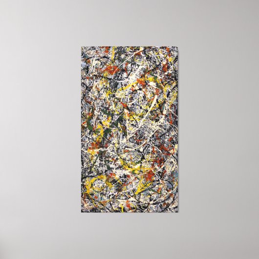 J. P. - Nummer 3 TIGER - 1949 - Action painting Leinwanddruck (Vorderseite)