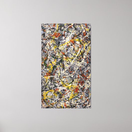 J. P. - Nummer 3 TIGER - 1949 - Action painting Leinwanddruck (Vorderseite)