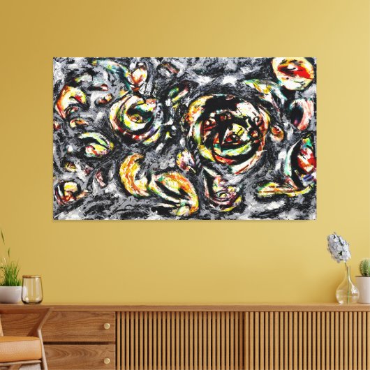 J. P. - OCEAN GRAYNESS - 1953 - Abstrakt - Leinwanddruck (Insitu (Wohnzimmer))