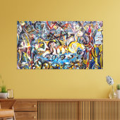 J. P. - Pasiphaë - 1943 - Abstrakter Expressionism Leinwanddruck (Insitu (Wohnzimmer))