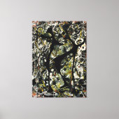 J. P. - RHYTHMISCHER TANZ - 1948 - Action painting Leinwanddruck (Vorderseite)