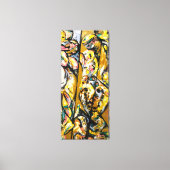 J. P. - RITUAL - 1953 - Abstrakter Expressionismus Leinwanddruck (Vorderseite)