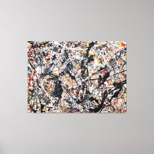 J. P. SILVER über SCHWARZ, WEISS, GELB & ROT 1948 Leinwanddruck (Vorderseite)