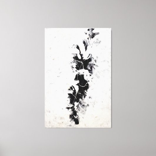 J. P. - THE DEEP (1953) - Abstrakter Expressionism Leinwanddruck (Vorderseite)
