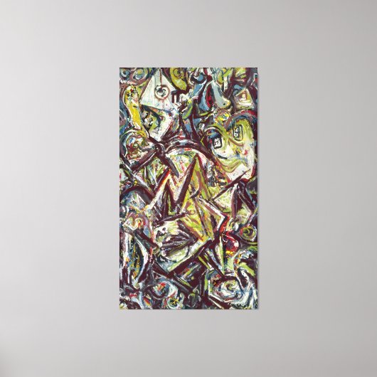 J. P. - TROUBLED QUEEN - 1945 - Abstrakt - Leinwanddruck (Vorderseite)