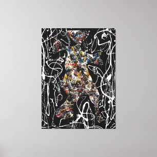 J. P. - Unbenannt (Ausschnitt) - 1948 - Leinwanddruck