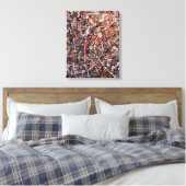 J. P. - UNTITLED - 1948 - Abstrakter Expressionism Leinwanddruck (Insitu (Schlafzimmer))