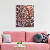 J. P. - UNTITLED - 1948 - Abstrakter Expressionism Leinwanddruck (Insitu (Wohnzimmer))