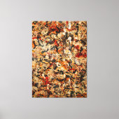 J. P. - UNTITLED - c. 1945-1949 - Aktionsmalerei- Leinwanddruck (Vorderseite)