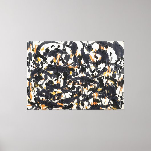 J. P. - UNTITLED - c. 1951 - Abstrakt - Leinwanddruck (Vorderseite)