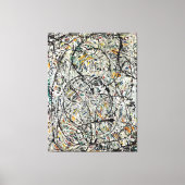 J. P. - WATERY PATHS - 1947 - Action Painting - Leinwanddruck (Vorderseite)