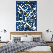 J. P. - Zusammensetzung Nr. 16 - 1948 - Abstrakt - Leinwanddruck (Insitu (Schlafzimmer))