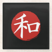 J-Peace Glasuntersetzer (Vorderseite)