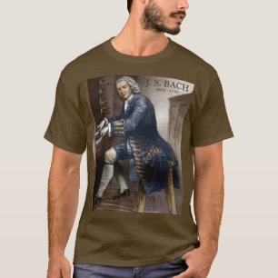J. S. Bach 1685 - 1750 an der Silbermann-Orgel T-Shirt