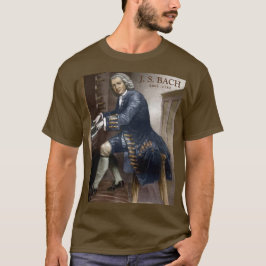 J. S. Bach 1685 - 1750 im Silbermann-Orgel T-Shirt