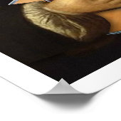 J.S. Bach auf Mandolin Poster (Ecke)