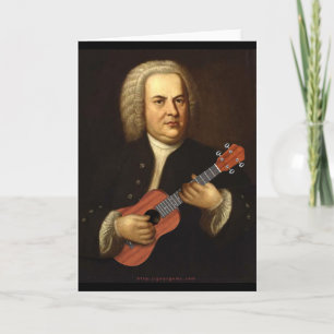 J.S. Bach auf Uke Karte