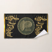 J. S. Bach Gedenkgeschenk Gast Badhandtuch Set (Handtuch)