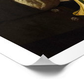 J.S. Bach mit Trumpet Poster (Ecke)