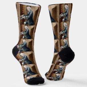 J.S. Bach, Organist-Auführung Socken