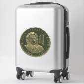 j. S. Bach Organist Commorative Medallion Aufkleber (Koffer)