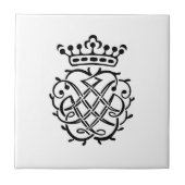 J.S. Bach seal Fliese (Vorderseite)