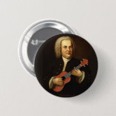 J.S. Bach über Uke Button (Vorne & Hinten)