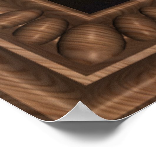 J.S. Bach über Uke Poster (Ecke)