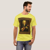 J.S. Bach über Uke T-Shirt (Vorne ganz)
