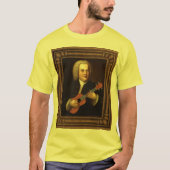 J.S. Bach über Uke T-Shirt (Vorderseite)