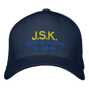 J.S.K. - Jeunesse Sportive de Kabylie Bestickte Baseballkappe