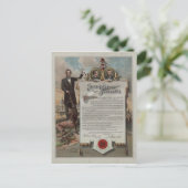 J. S. Smith & Co., Kopie der Proklamation Emanzipa Postkarte (Stehend Vorderseite)