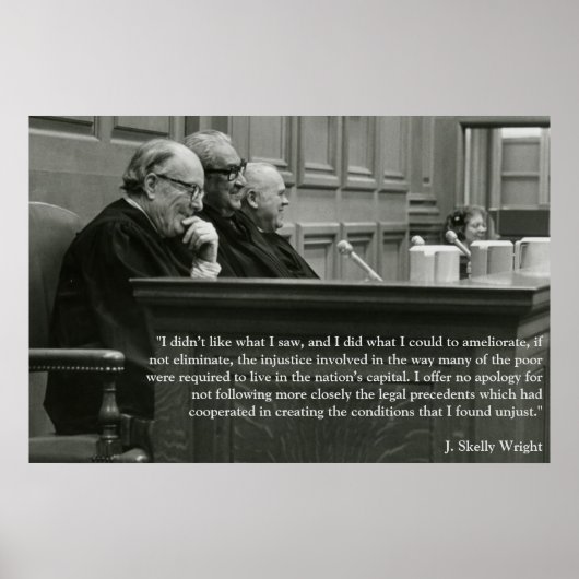 J. Skelly Wright Poster (Vorne)