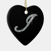 J-Skript "Diamond Bling" Keramikornament (Rechts)