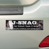 J-SNAG AUTOAUFKLEBER (Auf Auto)