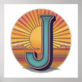 J Sunrise Splendor Poster (Vorne)