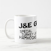 J- u. e-Lebensmittelgeschäft-Tasse Kaffeetasse (Links)
