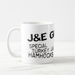 J- u. e-Lebensmittelgeschäft-Tasse Kaffeetasse