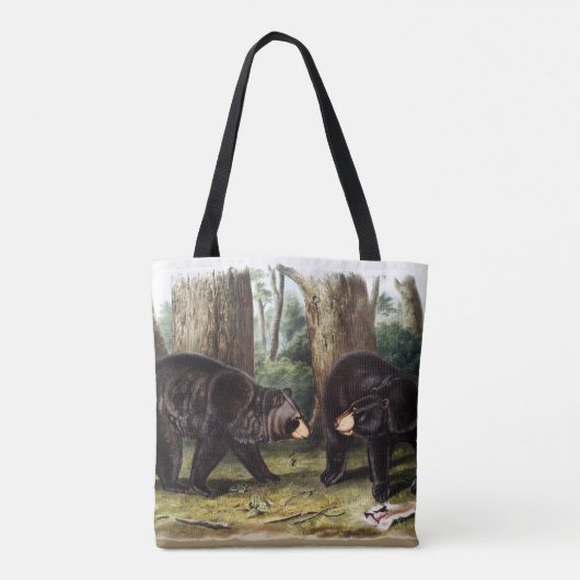 J.W. Audubon - Ursus Americanus Black Bar Tasche (Rückseite)